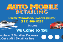 Auto Mobile Detailing business card