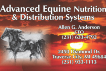 Advanced Equine Nutrition and Distribution Systems business card