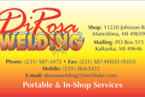 DiRosa Welding business card