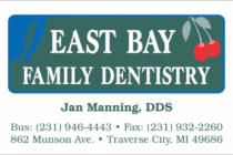 East Bay Family Dentistry business card